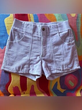 Hammies Brand Powder Purple Dusty Lavender Lilac Corduroy High-Rise Men’s Shorts